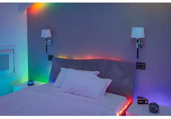 Twinkly TWL100ADP-B - LED RGB Predlžovací pásik LINE 100xLED 1,5 m Wi-Fi