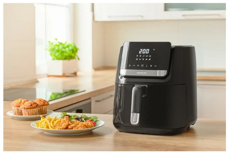 Sencor SFR 6550BK teplovzdušná fritéza