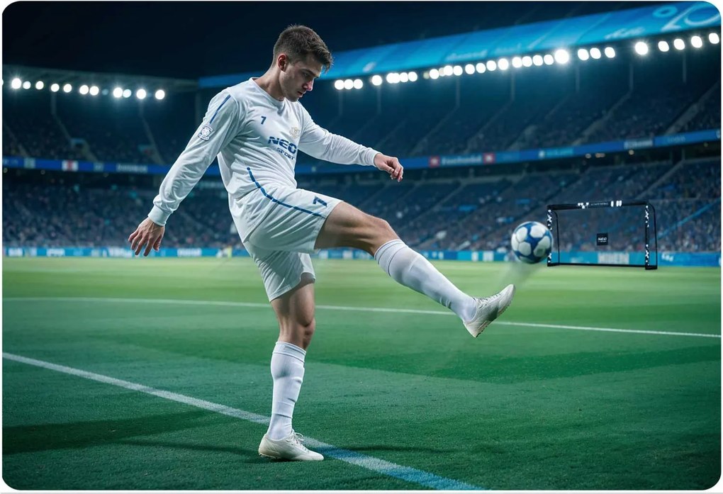 Neo-Sport Futbalová bránka 300 x 200 x 120 cm NS-472 hexagon