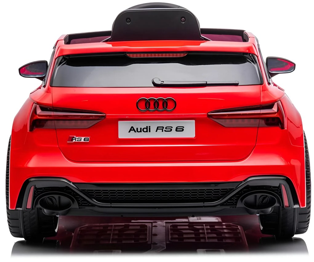 Elektrické autíčko Audi RS 6 červené