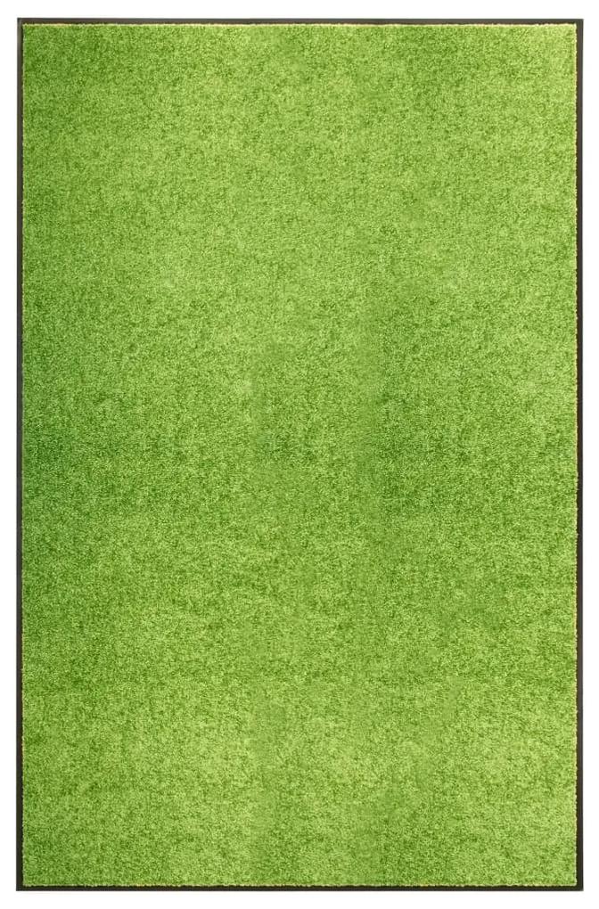 Rohožka, prateľná, zelená 120x180 cm
