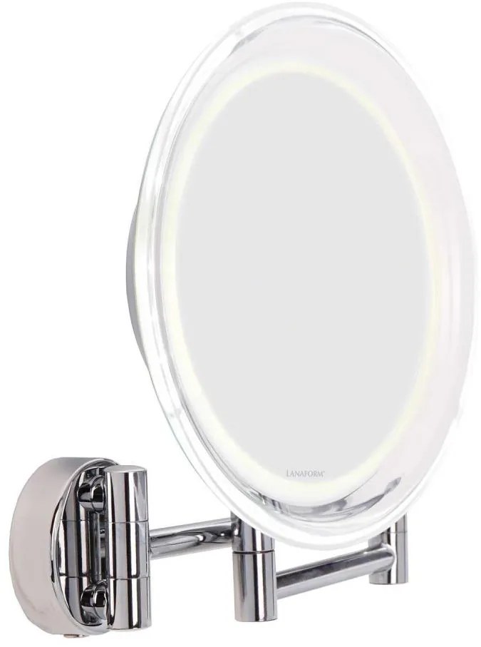 Lanaform - LED nástenné kozmetické zrkadlo WALL LED/4xAAA