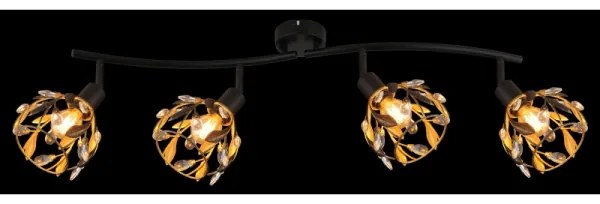 Globo 15759-4 - Bodové svietidlo MIKA 4xE14/25W/230V