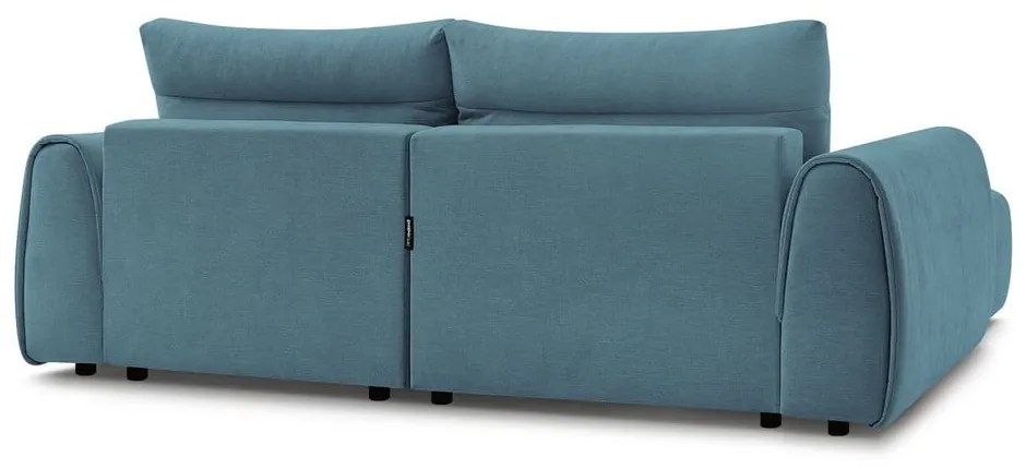 Modrá rohová pohovka Aden – Bobochic Paris