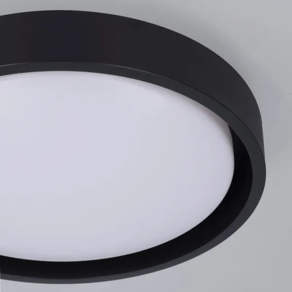 Brilagi - LED stropné svietidlo MATTEO LED/24W/230V priemer 31 cm čierna