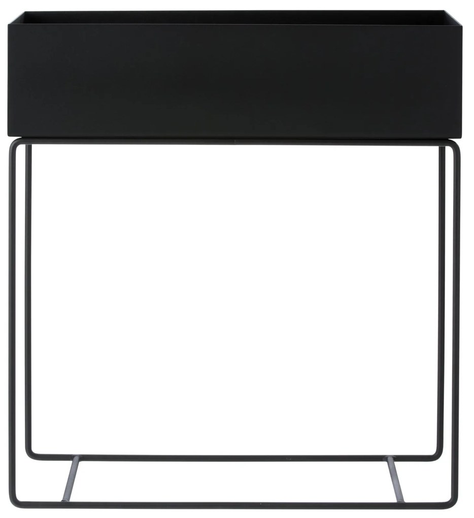 Ferm Living Stojan na kvety Plant Box Black