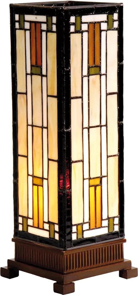 Stolní lampa Tiffany Tower