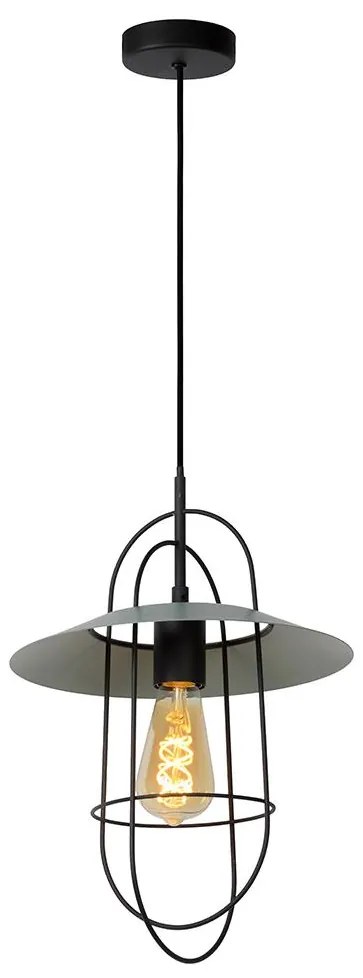 Lucide 74309/01/37 - Luster na lanku MASSON 1xE27/40W/230V tyrkysová