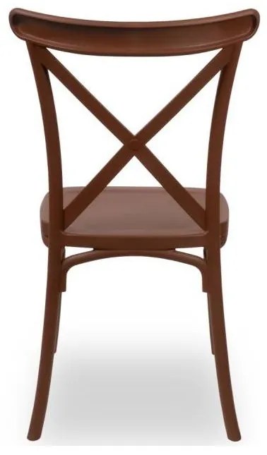 Mextra Svadobná stolička FIORINI, 601 hnedá