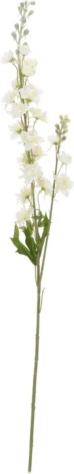 Koopman Umelá kvetina Delphinium biela, 85 cm