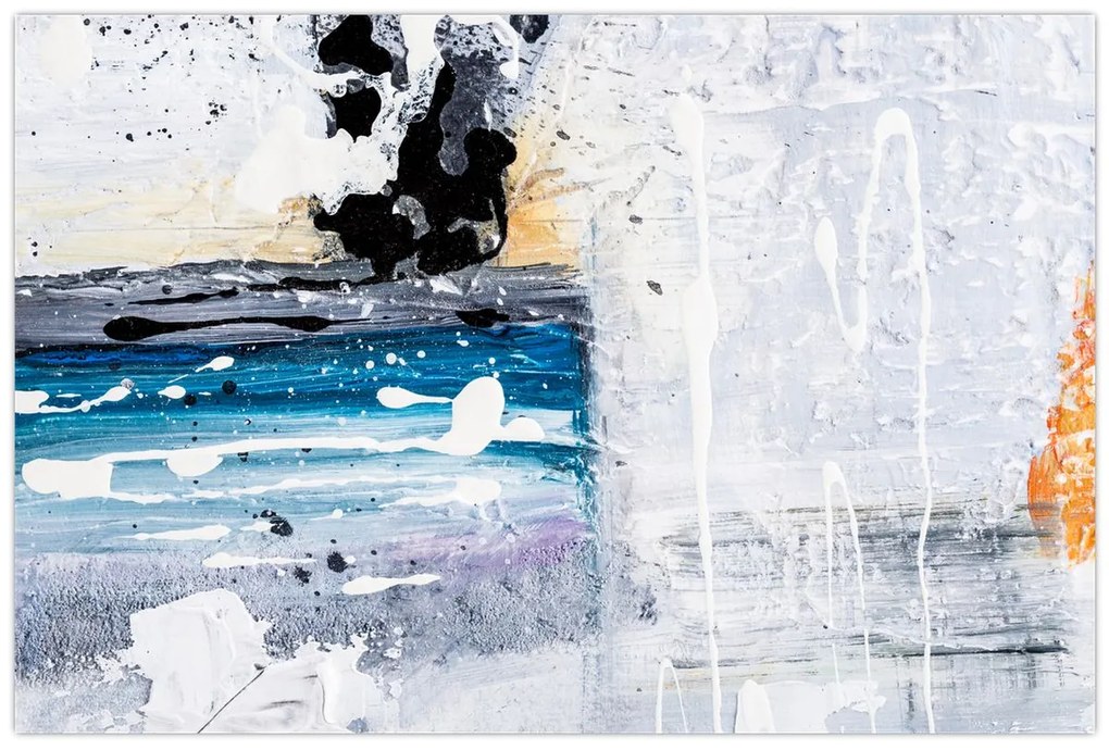 Obraz - Abstraktné ťahy (90x60 cm)