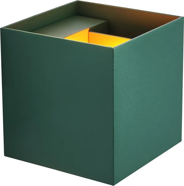 Vonkajšie nástenné svietidlo tmavozelené vrátane LED IP54 - Edwin