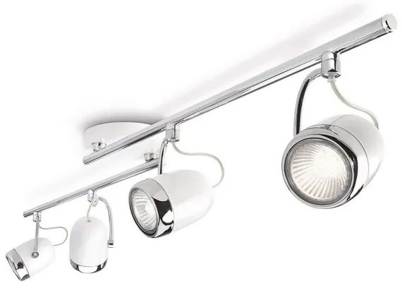 Philips 56484/31/PN - Bodové svietidlo MYLIVING BALSA 4xGU10/35W/230V