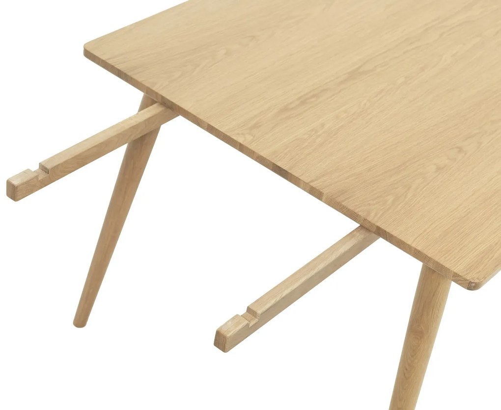 Dizajnový jedálenský stôl Tallys 190 cm prírodný dub