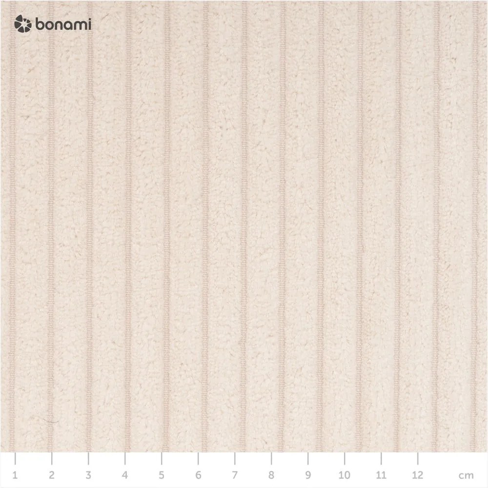 Béžová boxspring posteľ s úložným priestorom 180x200 cm Lysa – Ropez