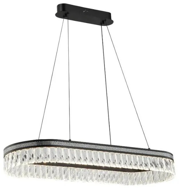 LED stmievateľný krištáľový luster na lanku THALIA LED/50W/230V 3000-6000K + DO