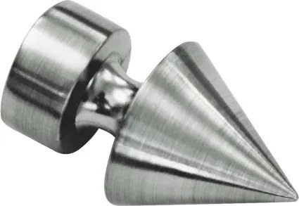 Koncovka na garnižu kov-lesk, kužeľ, priemer 1,9 cm (set 2 ks)%