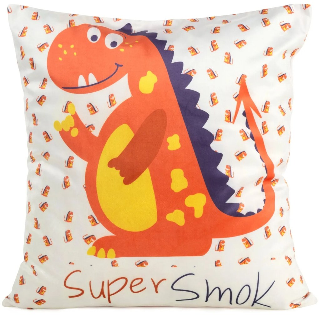 DETSKÁ DEKORAČNÁ OBLIEČKA NA VANKÚŠ KIDS8 45X45 CM VZOROVANÁ