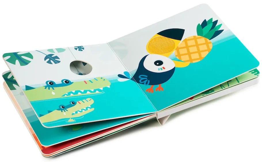 Lilliputiens - Hmatová a zvuková kniha - V džungli