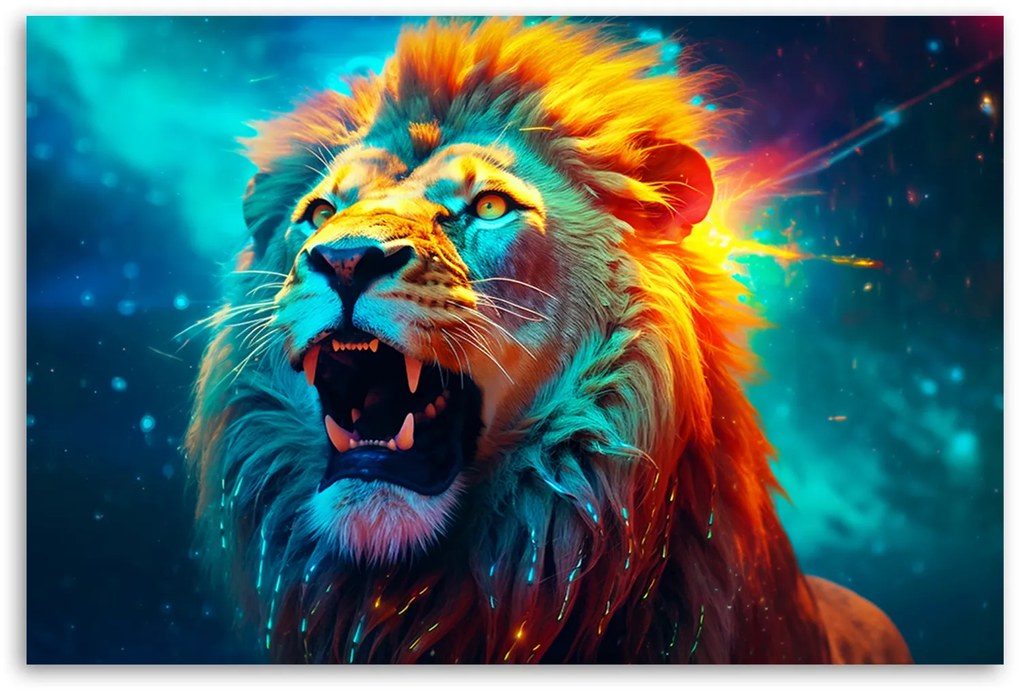 Gario Obraz na plátne Kráľovský lev Rozmery: 60 x 40 cm