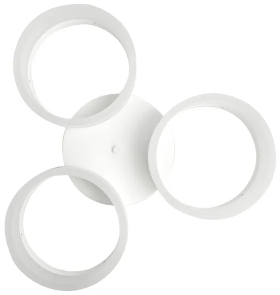 LED Stropné svietidlo RING 3xLED/12W/230V biele