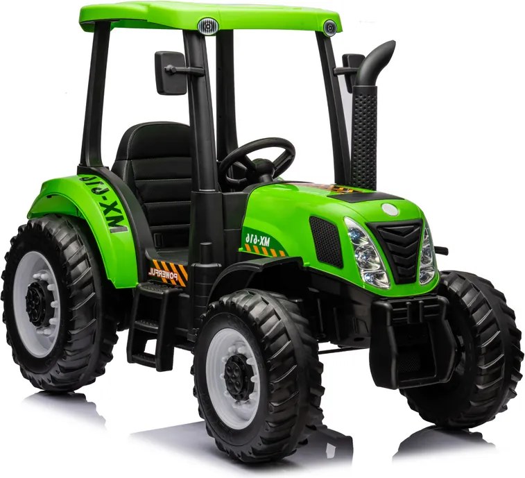 LEAN CARS Elektrický traktor A011 24V, zelený