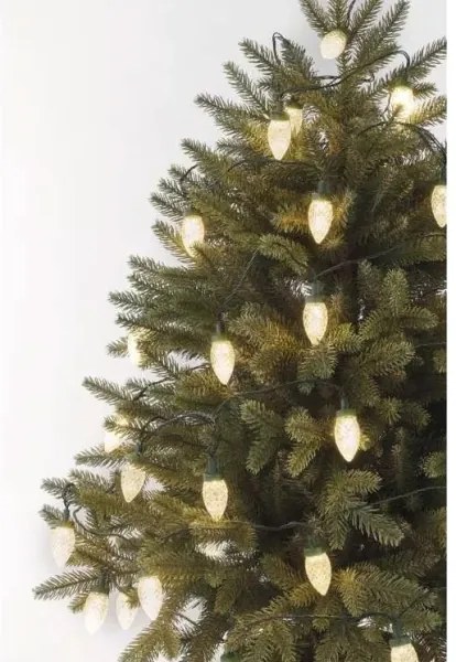 LED Vonkajšia vianočná reťaz 50xLED/8 funkcií 14,8 m IP44 teplá biela