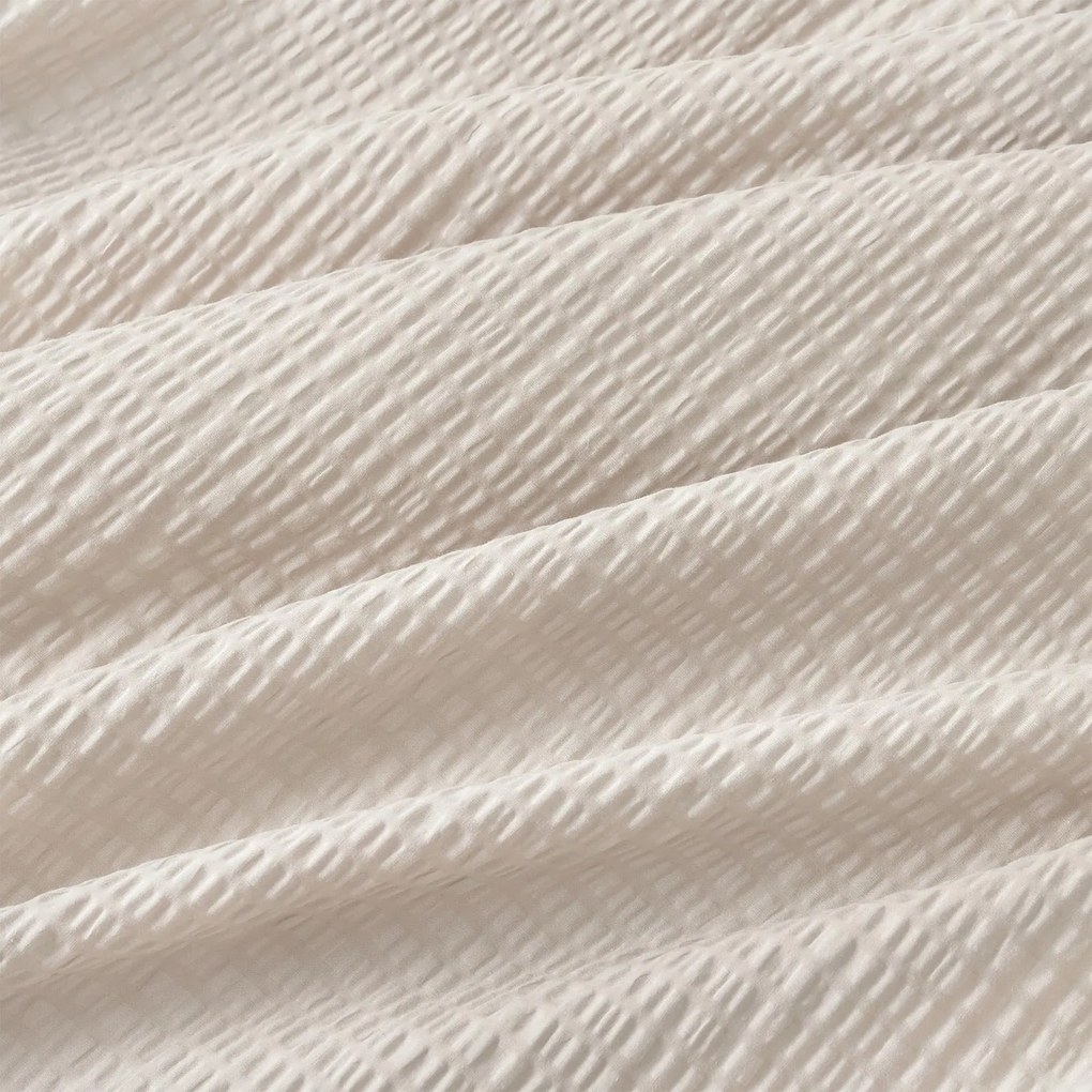 Goldea krepové posteľné obliečky - latte 140 x 200 a 70 x 90 cm