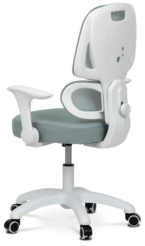 Autronic KA-K1063 GRN Kancelárska stolička, zelená