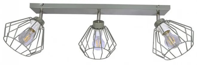 Loft Kovový luster Stropné svietidlo