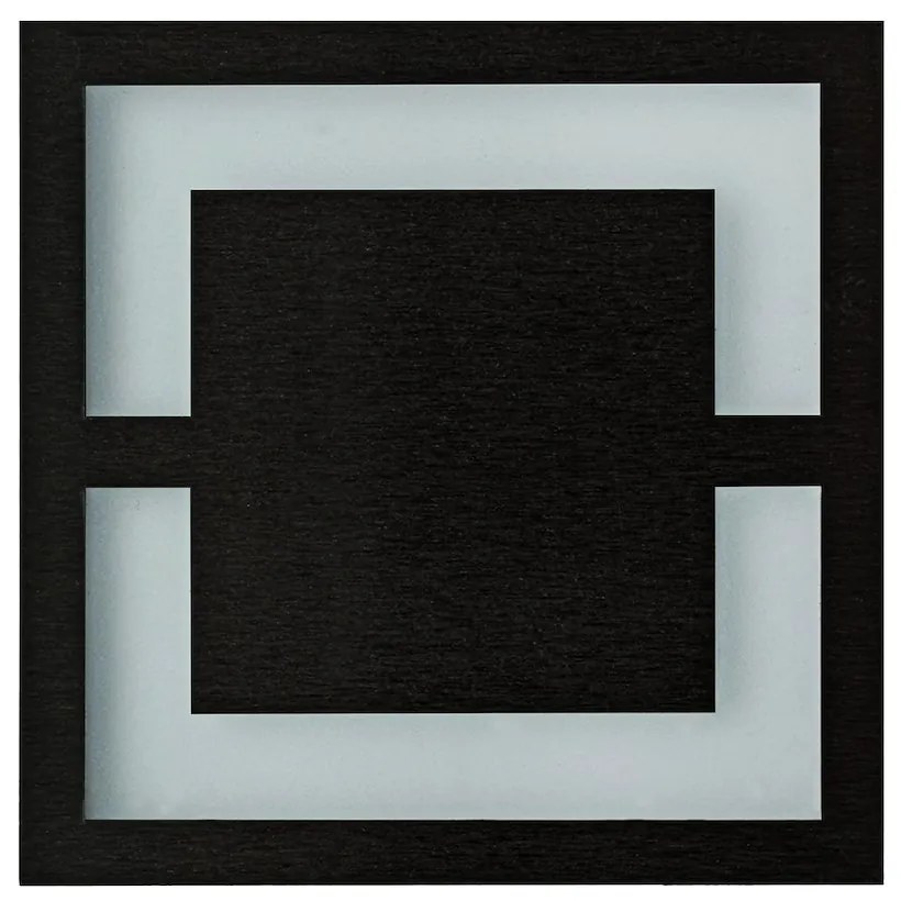 Schodiskové LED svietidlo Quadro, 1x LED 0,6w, 4000k, b