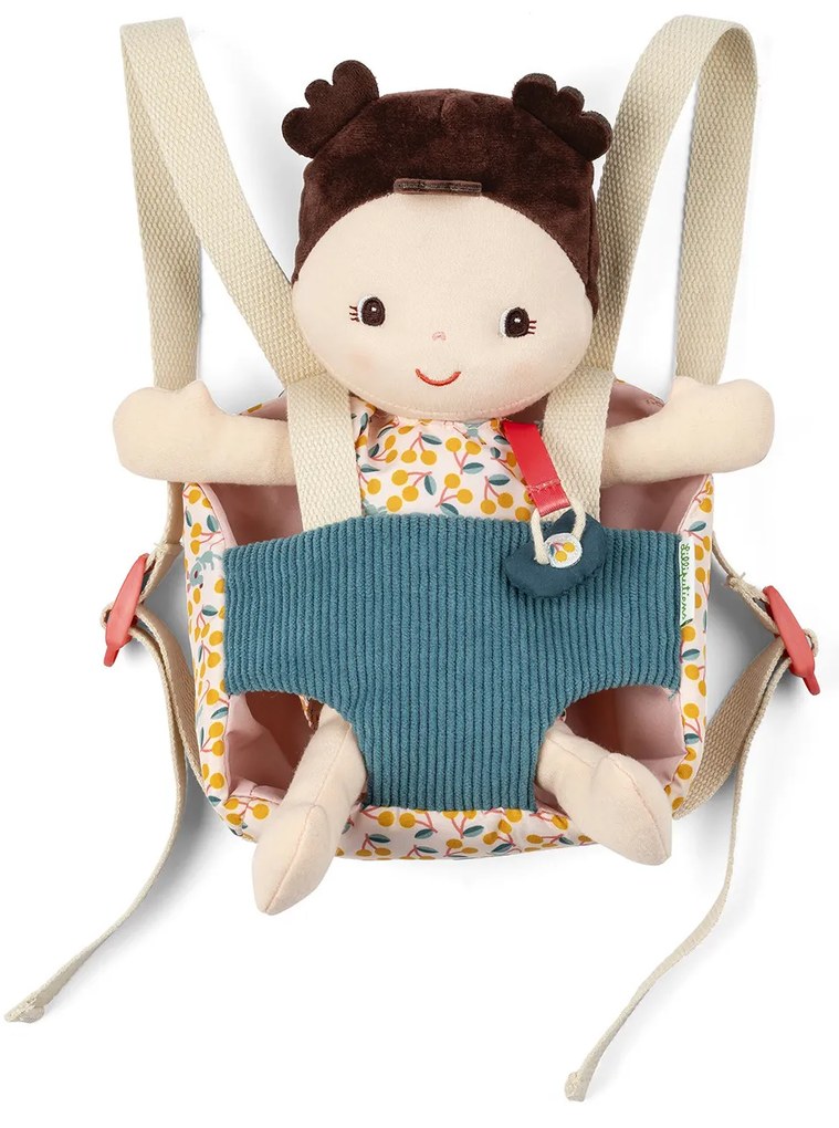 Lilliputiens – látková hračka s nosičom – bábika Jeanne