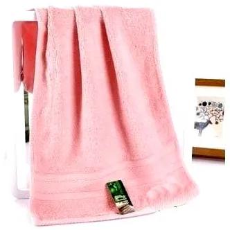 MJV Bambusový uterák 34 x 75cm ružový