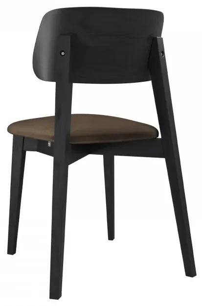 Čalúnená jedálenská stolička KT63/C, Dostupné poťahy: Magic Velvet 2205, Farby: buk