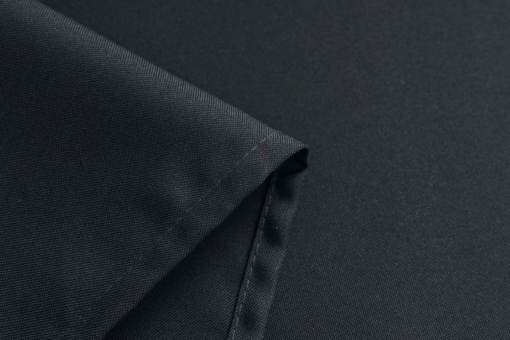 Čierny záves OXFORD 140x250 cm Zavesenie: Kovové krúžky