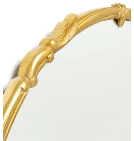 Cassandra nástenné zrkadlo zlaté Ø80 cm