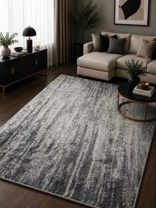 Koberec SLIM 234 YOGA sivý