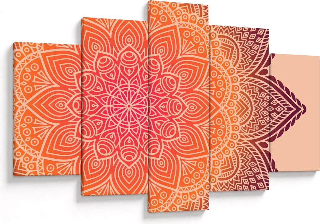 Obraz - Mandala umenia (150x105 cm)