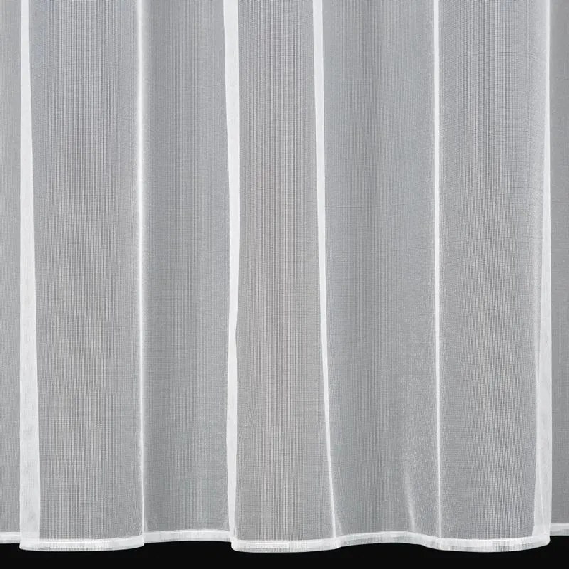 Eurofirany Biela záclona na páske SYLVIA 350x250 cm