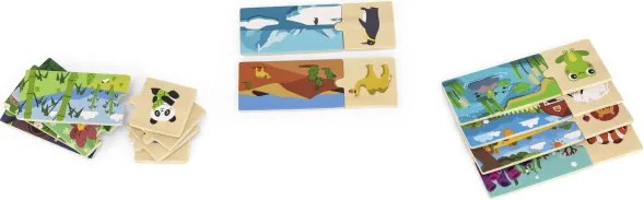 Drevené puzzle Viga 44675 môj domov