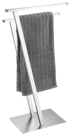 WENKO 24397100 - Držiak uterákov LIRIO 20x76,5 cm nerez/satén