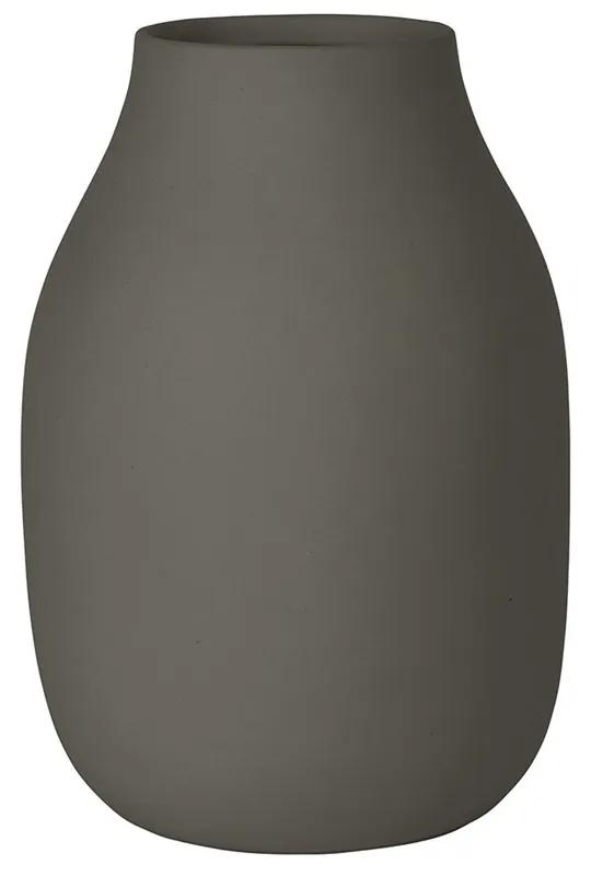 Blomus Váza COLORA 15 cm oceľovo šedá