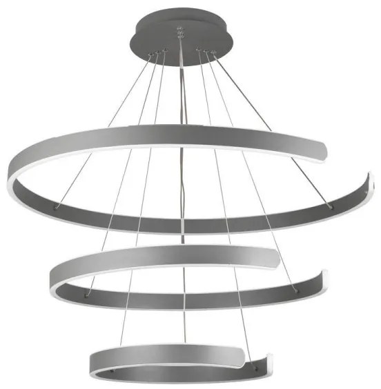 LED Stmievateľný luster na lanku LED/220W/230V 3000-6500K + diaľkové ovládanie