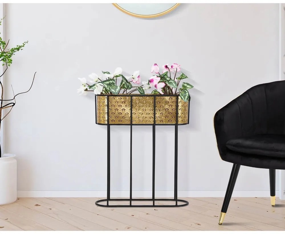 Kovový stojan na kvety Oval – Mauro Ferretti