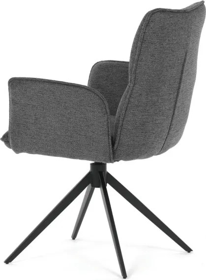 Jedálenská stolička sivá DCH-D1328 GREY2