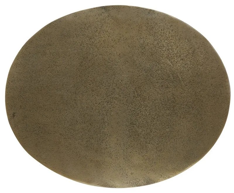 Kovový okrúhly odkladací stolík 33x40 cm Macau - Light &amp; Living