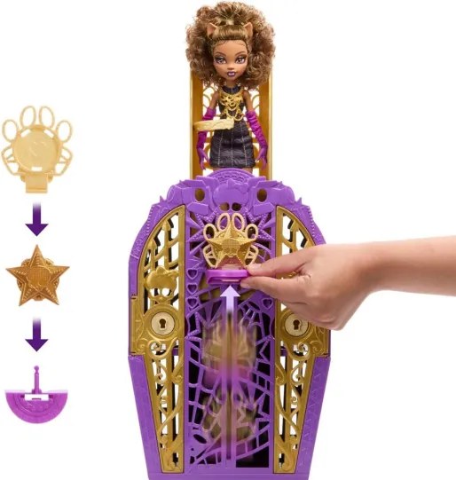 Monster High bábika JBG80 Clawdeen Wolf strašidelné tajomstvá
