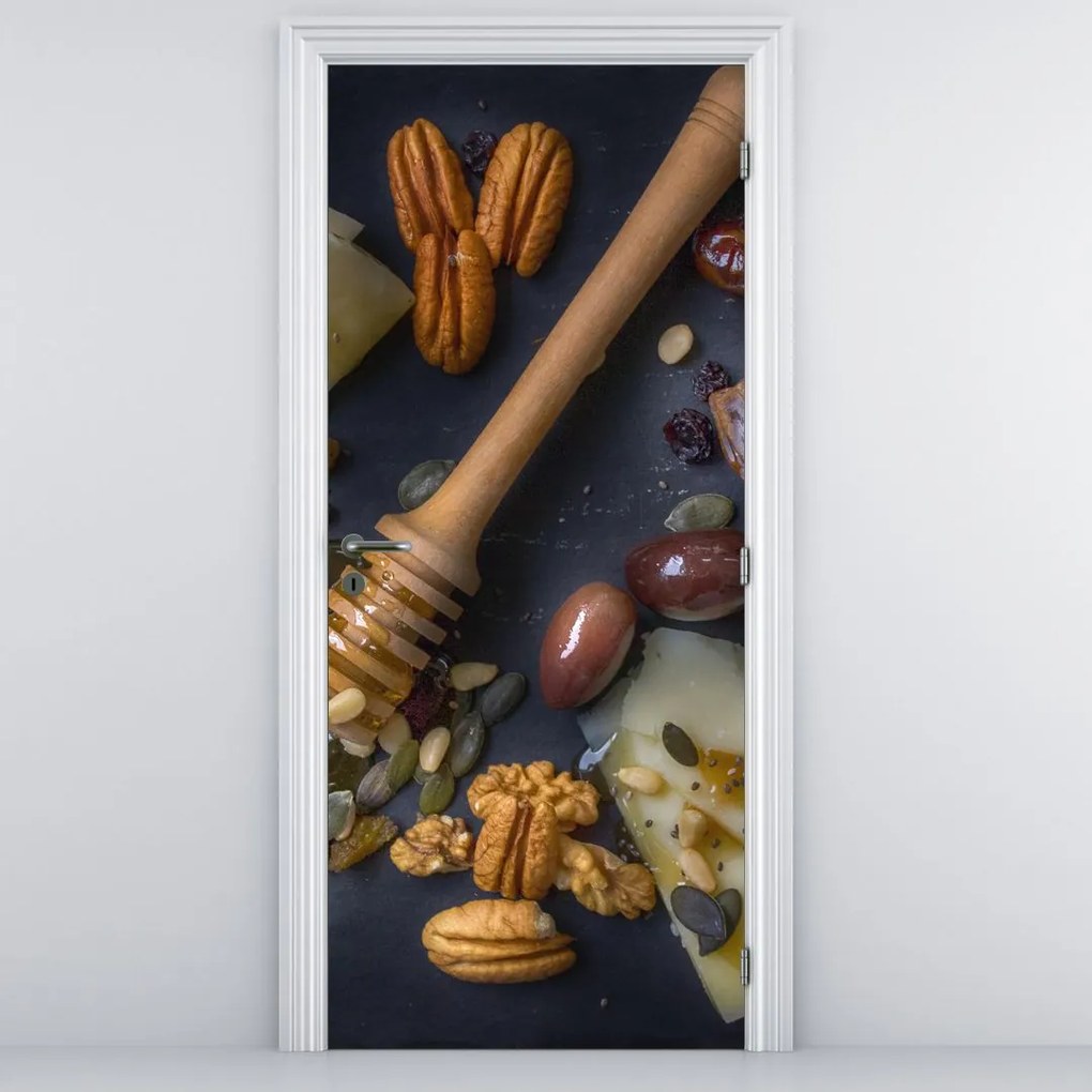 Fototapeta na dvere - Sušené ovocie (95x205cm)