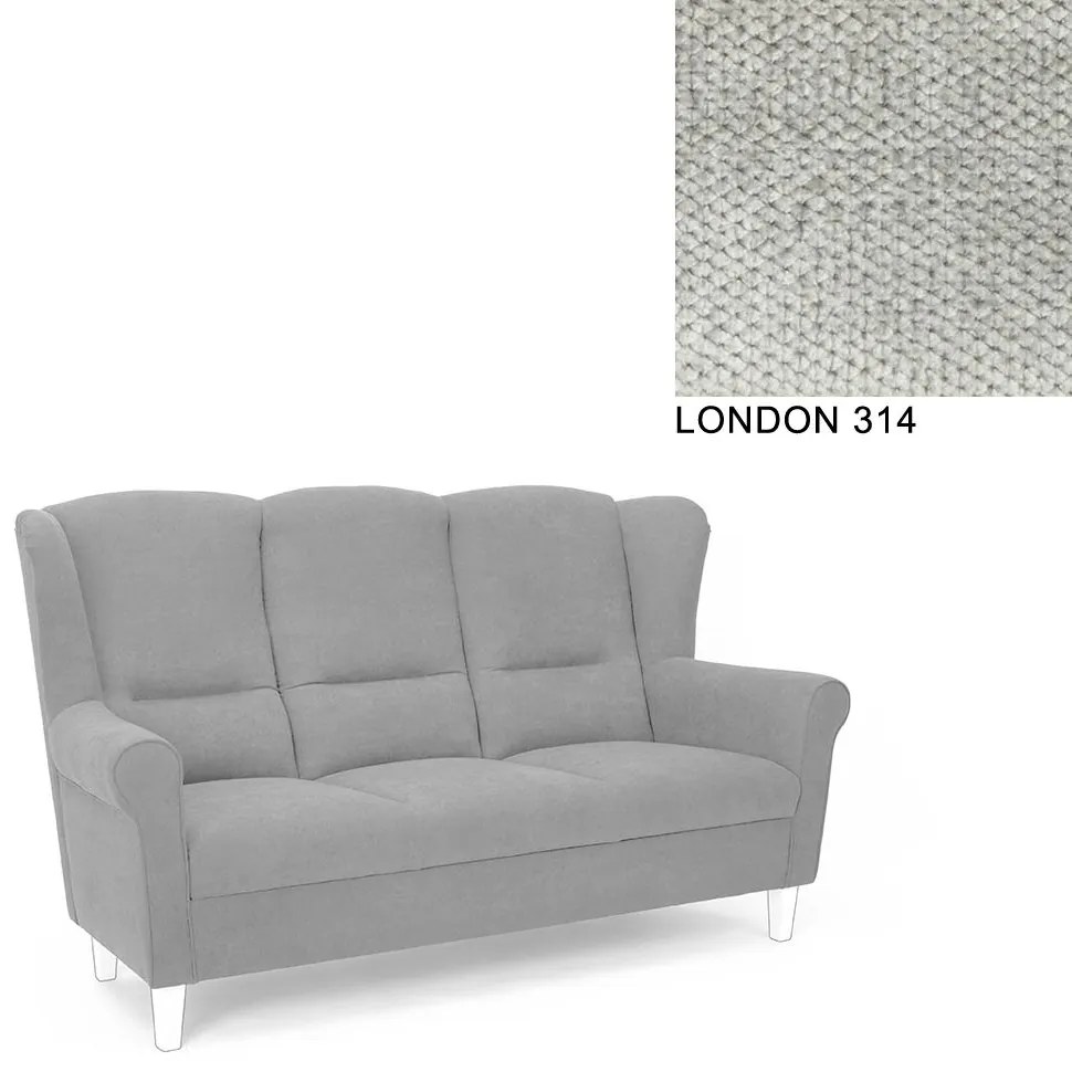 AVA JIM 3ALR Čalúnená časť Varianta: LONDON 313