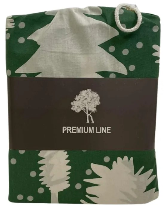 Bavlnené obliečky EVERGREEN DREAMS zelené Rozmer obliečky: 70 x 90 cm | 140 x 200 cm